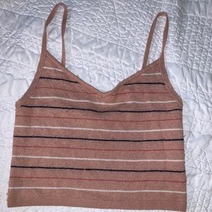 Kendall and Kylie cropped tank top